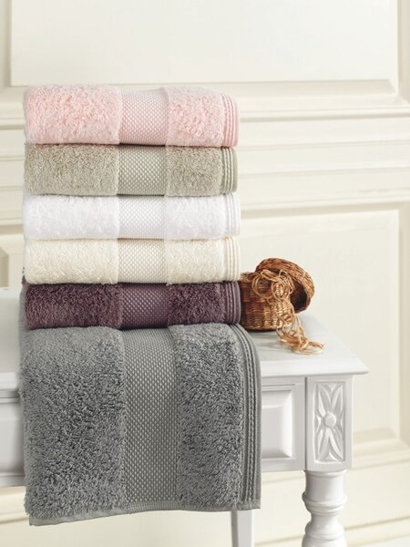 Dárková sada malých ručníků DELUXE - Růžová, Soft Cotton