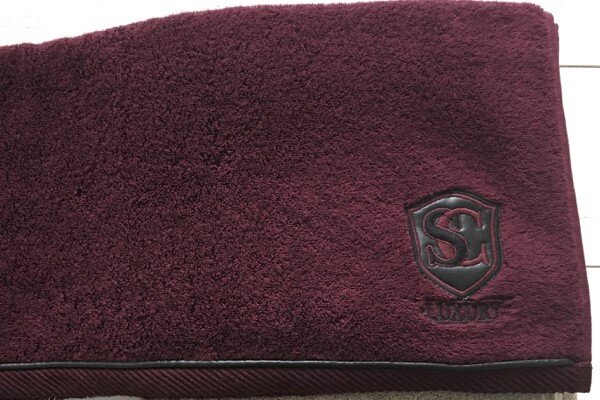 Ručník LUXURY 50x100 cm - Bordo, Soft Cotton