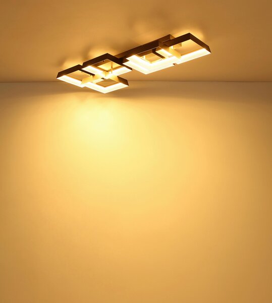 STROPNÍ LED SVÍTIDLO, 102/35/12,5 cm Globo - Online Only svítidla, Online Only