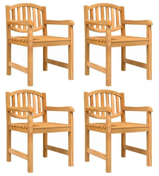 5dílný zahradní jídelní set masivní teakové dřevo 3157931