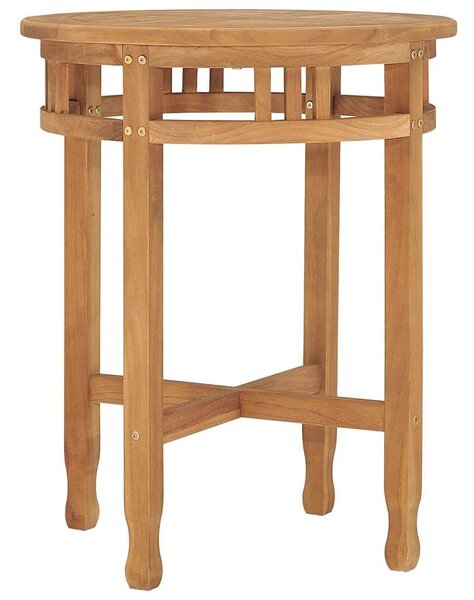 Bistro stolek Ø 60 x 75,5 cm masivní teakové dřevo 315463