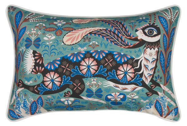 Povlak na polštář Running Hare Sage 35x55, šalvějově zelená