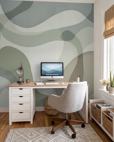 Fototapety Měkké linie, Fototapety abstraktní, w05479 : uwalls.cz