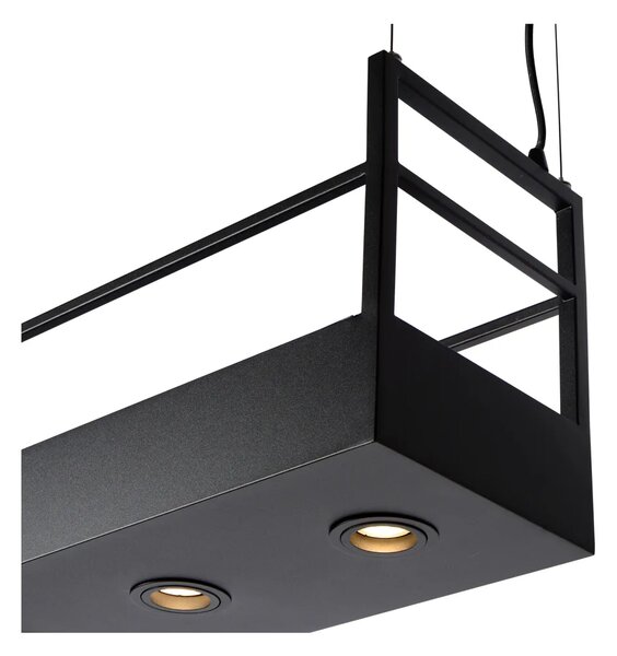 Lucide Závěsné svítidlo na květiny MIRAVELLE, d. 110cm, š. 22 cm , v. max. 160 cm, 6xGU10 Barva: Bílá