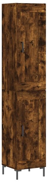 Skříň highboard kouřový dub 34,5 x 34 x 180 cm kompozitní dřevo 3200454