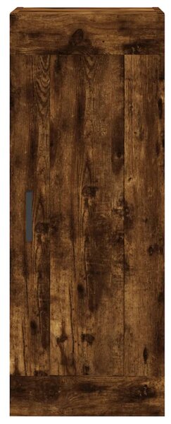 Skříň highboard kouřový dub 34,5 x 34 x 180 cm kompozitní dřevo 3200198