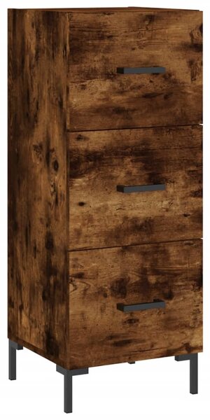 Skříň highboard kouřový dub 34,5 x 34 x 180 cm kompozitní dřevo 3200198