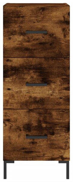 Skříň highboard kouřový dub 34,5 x 34 x 180 cm kompozitní dřevo 3200198