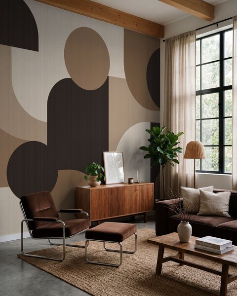 Fototapety Geometrické oblouky, Fototapety geometrie, w05653 : uwalls.cz