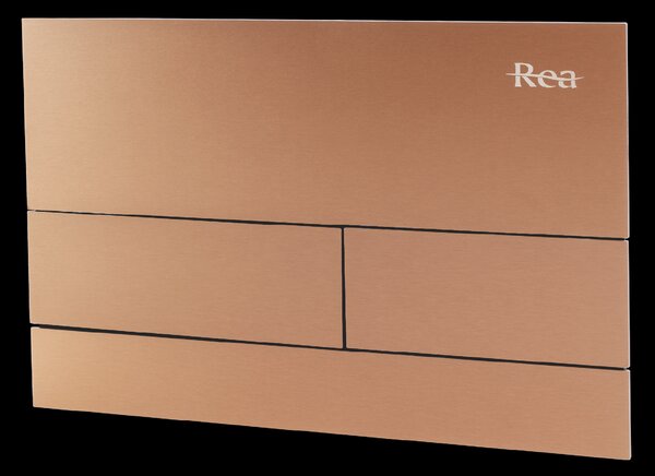 Rea Rea, Ovládací tlačítko k podomítkovým systémům WC T-Steel, měděná matná, REA-E0053