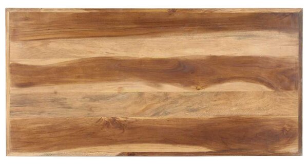 Jídelní stůl 120x60x75 cm masiv s medovou povrchovou úpravou 321545