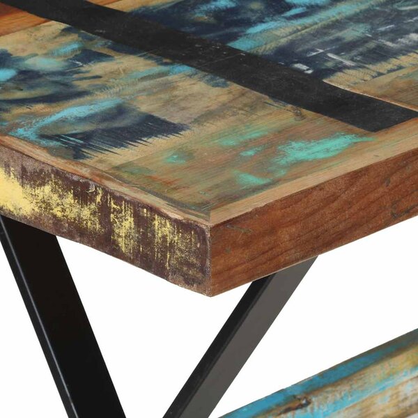 Jídelní stůl 120 x 60 x 76 cm masivní recyklované dřevo 321605