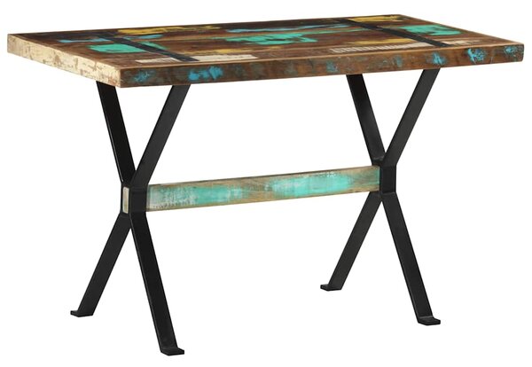 Jídelní stůl 120 x 60 x 76 cm masivní recyklované dřevo 321605
