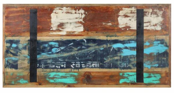 Jídelní stůl 120 x 60 x 76 cm masivní recyklované dřevo 321605