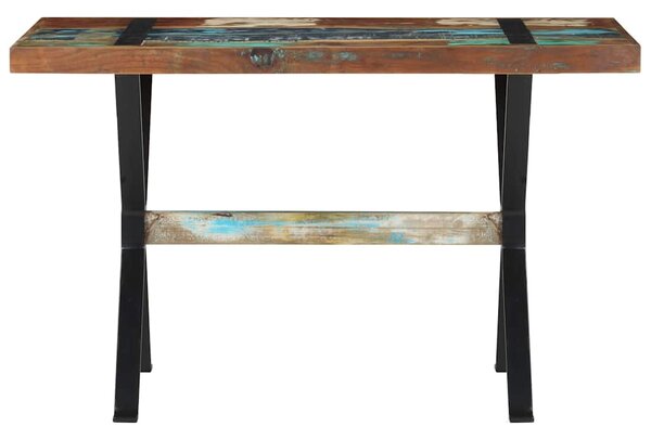 Jídelní stůl 120 x 60 x 76 cm masivní recyklované dřevo 321605