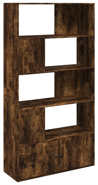 Knihovna kouřový dub 100 x 36 x 189 cm kompozitní dřevo 3295328
