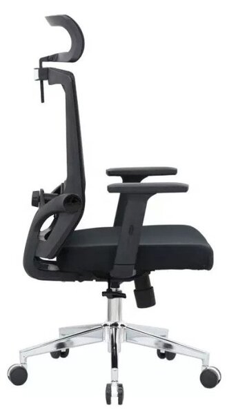 Kancelářská ergonomická židle Neoseat GRANDINI — černá, nosnost 150 kg