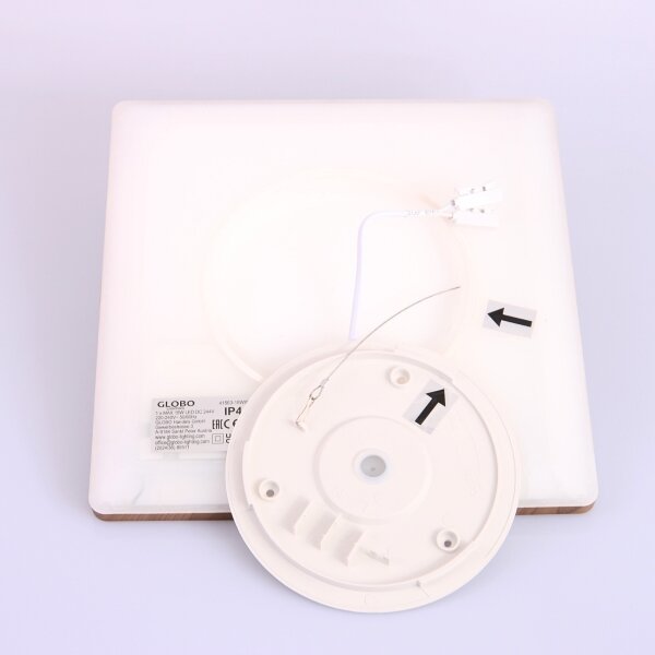 Globo 41563-18WW - LED Stmívatelné koupelnové svítidlo SAPANA LED/18W/230V IP44