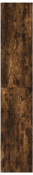 Knihovna kouřový dub 100 x 36 x 189 cm kompozitní dřevo 3295328