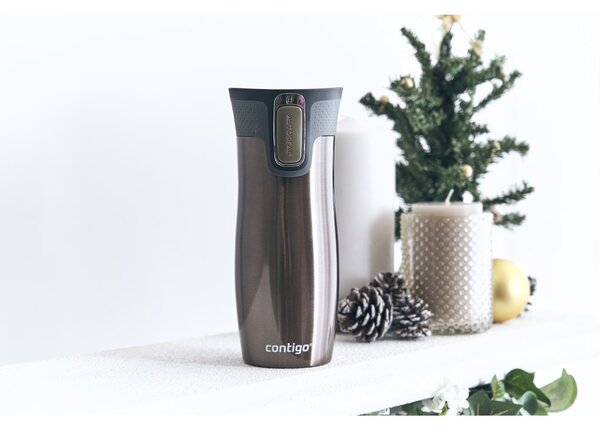 Contigo Termohrnek West Loop 470 ml, Latte