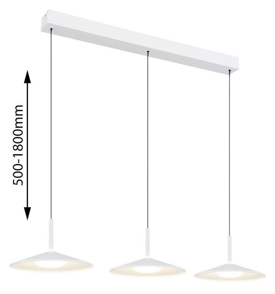ZÁVĚSNÉ LED SVÍTIDLO, 95/25/50-180 cm Globo - Online Only svítidla, Online Only