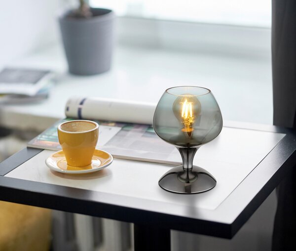 STOLNÍ LAMPA, E27, 15/20.5 cm Globo - Online Only svítidla, Online Only