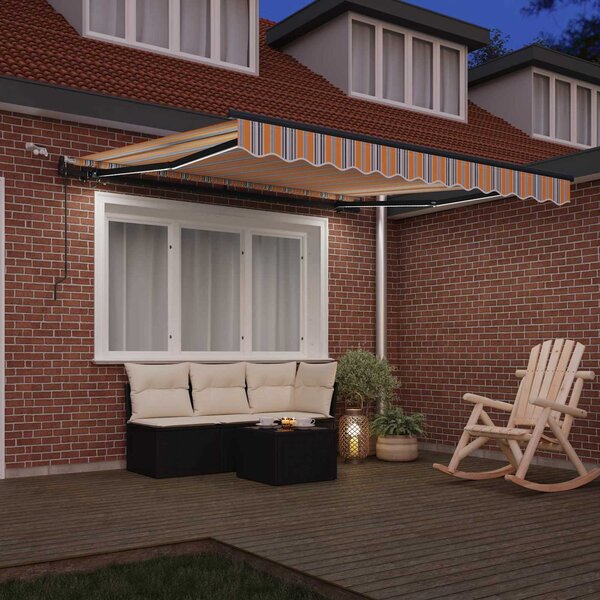 Stahovací markýza Vícebarevný 300 x 250 cm Polyester 3330004