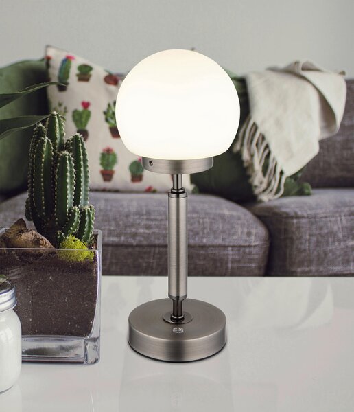 STOLNÍ LED LAMPA, dotykový stmívač, 11,5/28,5 cm Globo - Online Only svítidla, Online Only