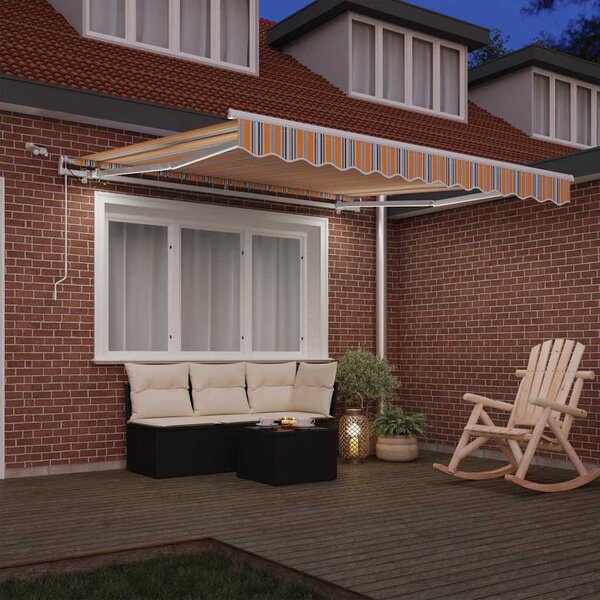 Stahovací markýza Vícebarevný 300 x 250 cm Polyester 3330000