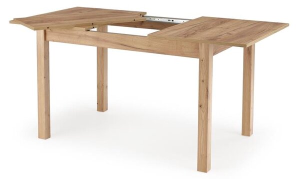 Rozkládací jídelní stůl 118-158 cm Mauric (dub craft) (pro 4 6 osob)