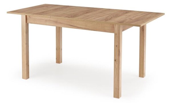 Rozkládací jídelní stůl 118-158 cm Mauric (dub craft) (pro 4 6 osob)