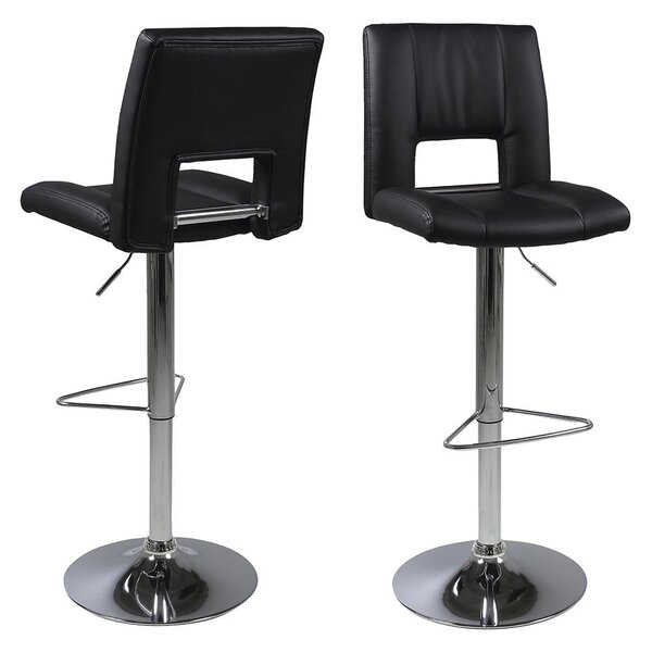 Černá Barová židle Sylvia 41,5 × 52 × 115 cm ACTONA