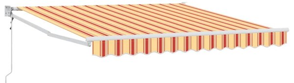 Stahovací markýza Žlutá a oranžová 350 x 250 x 165 cm 3330258