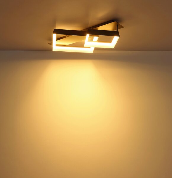 STROPNÍ LED SVÍTIDLO, 68,5/49,5/12 cm Globo - Online Only svítidla, Online Only