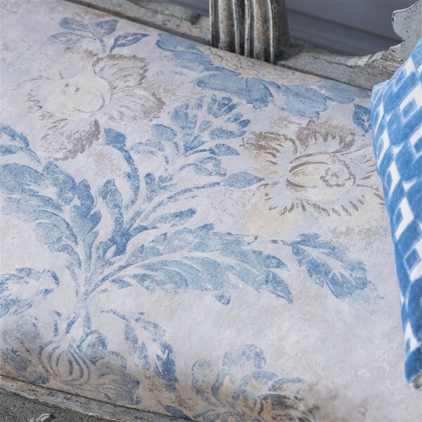 Designers Guild - Damasco Odstín tapety: Slate