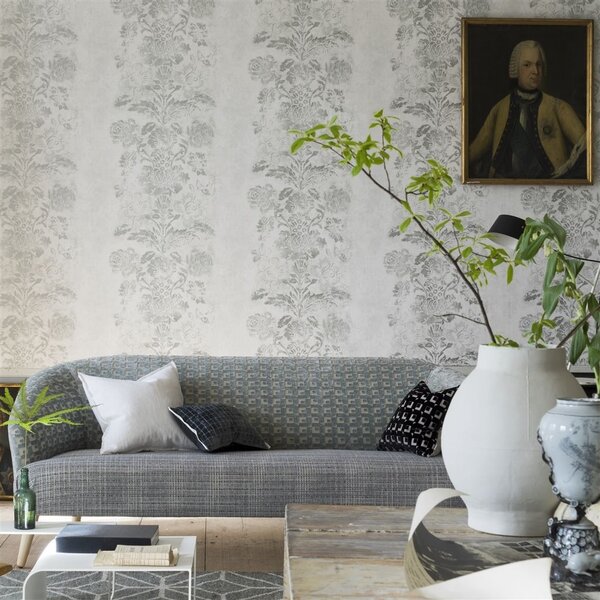 Designers Guild - Damasco Odstín tapety: Slate