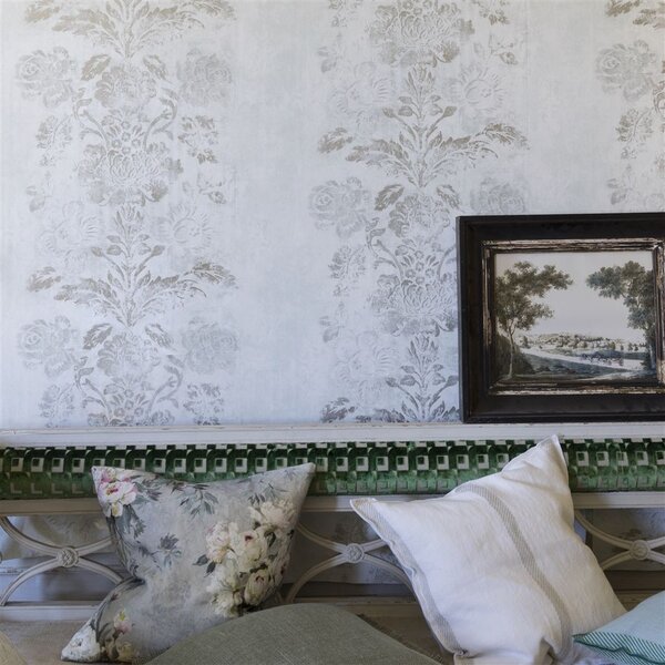 Designers Guild - Damasco Odstín tapety: Slate