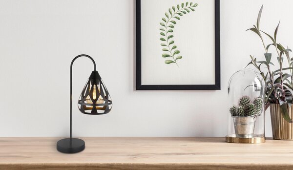 STOLNÍ LAMPA, E27, 28/17/48 cm Globo - Online Only svítidla, Online Only