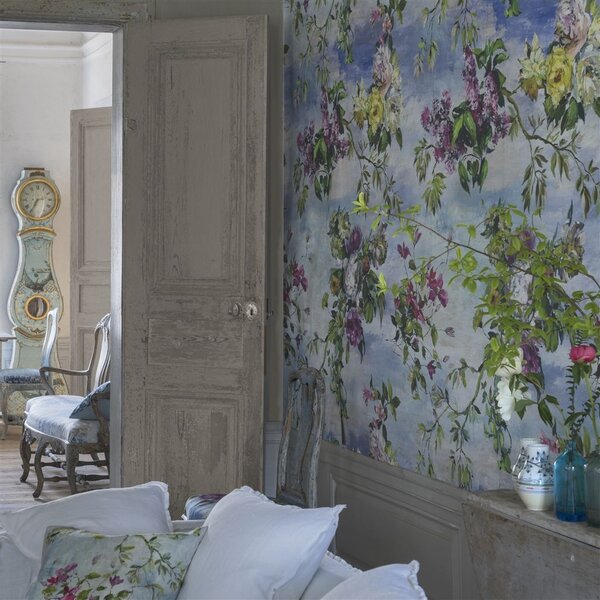 Designers Guild - Caprifoglio Odstín tapety: Sky
