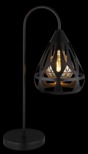 STOLNÍ LAMPA, E27, 28/17/48 cm Globo - Online Only svítidla, Online Only