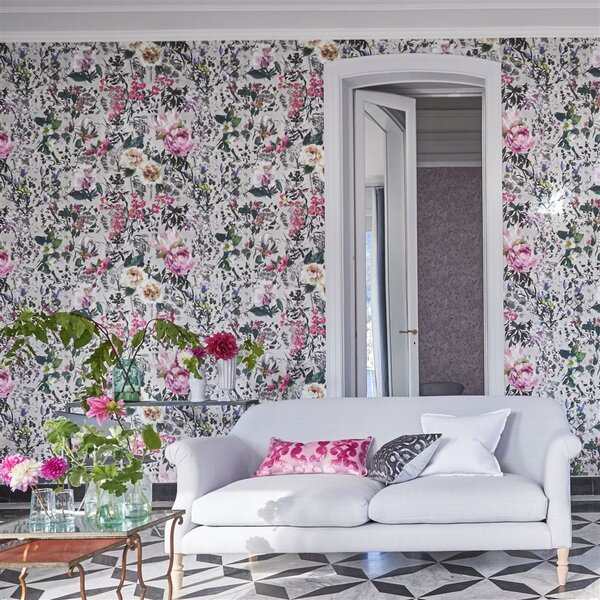 Designers Guild - Majolica Odstín tapety: Cornflower