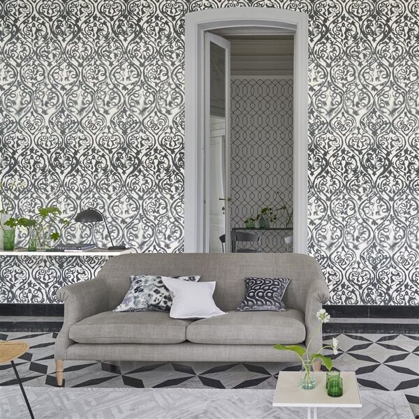 Designers Guild - Arabesque Odstín tapety: Cobalt