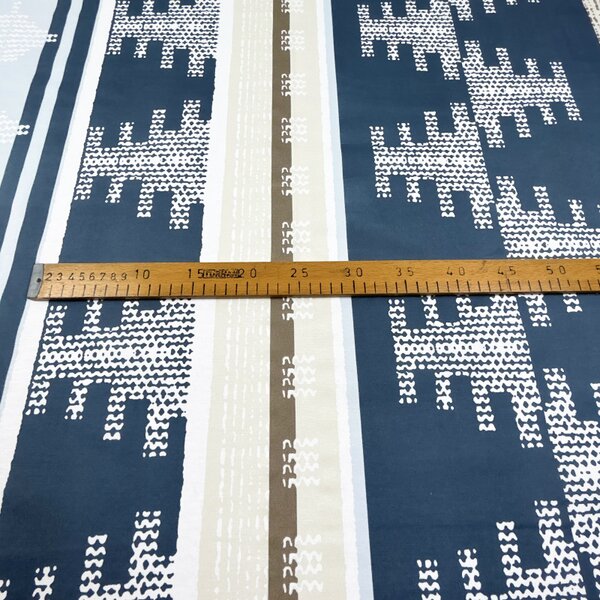 Ervi bavlna š.240cm - Nordic modrý - 47615-1, metráž