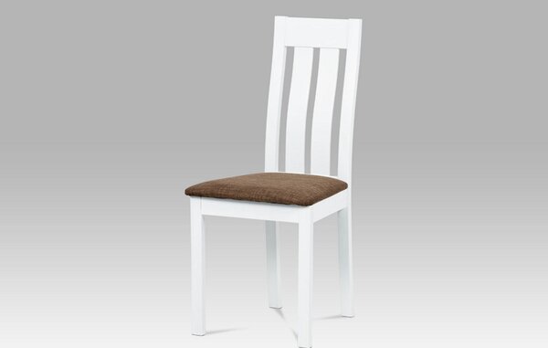 Jídelní židle BC-2602 WT, bílá