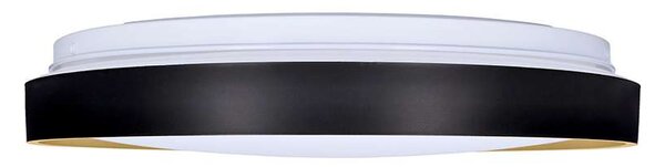 LED stropní světlo s dálkovým ovládáním Cala nastavitelné - průměr 38 cm, černá