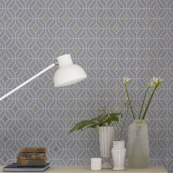 Designers Guild - Laterza Odstín tapety: Platinum