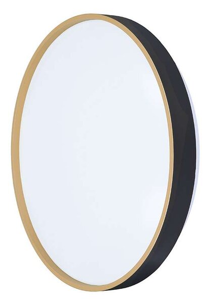 LED stropní světlo s dálkovým ovládáním Cala nastavitelné - průměr 38 cm, černá