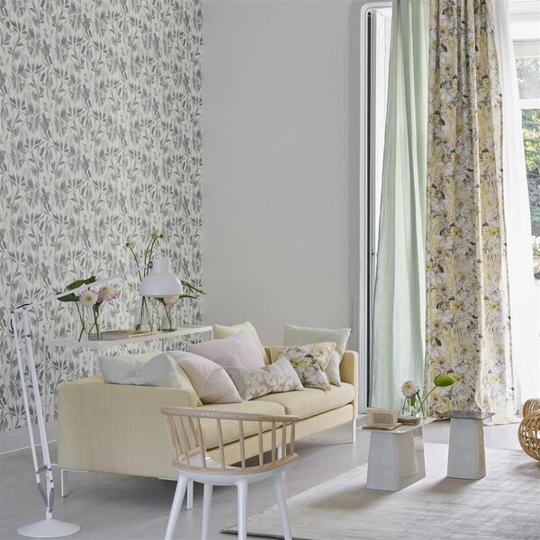 Designers Guild - Patanzzi Odstín tapety: Platinum
