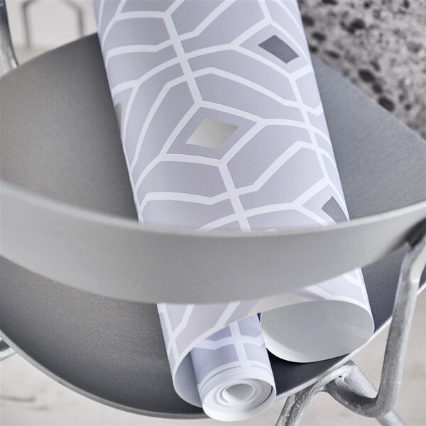 Designers Guild - Laterza Odstín tapety: Platinum
