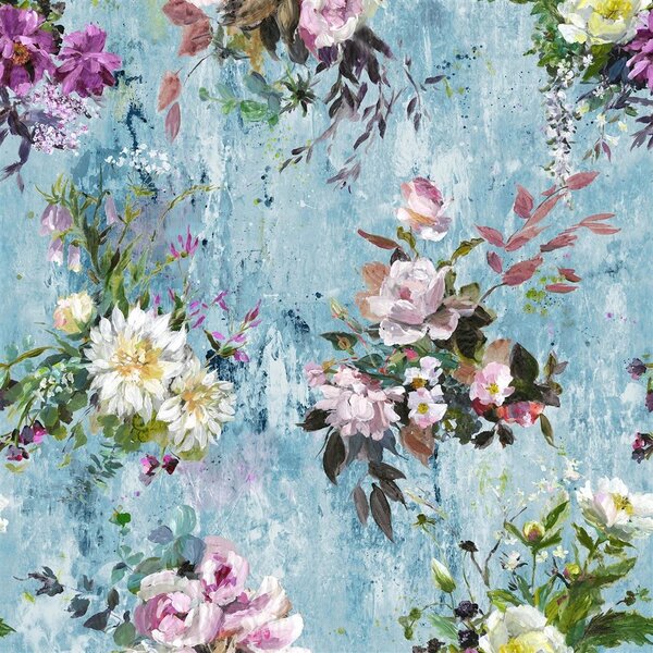 Designers Guild - Aubriet Odstín tapety: Slate Blue